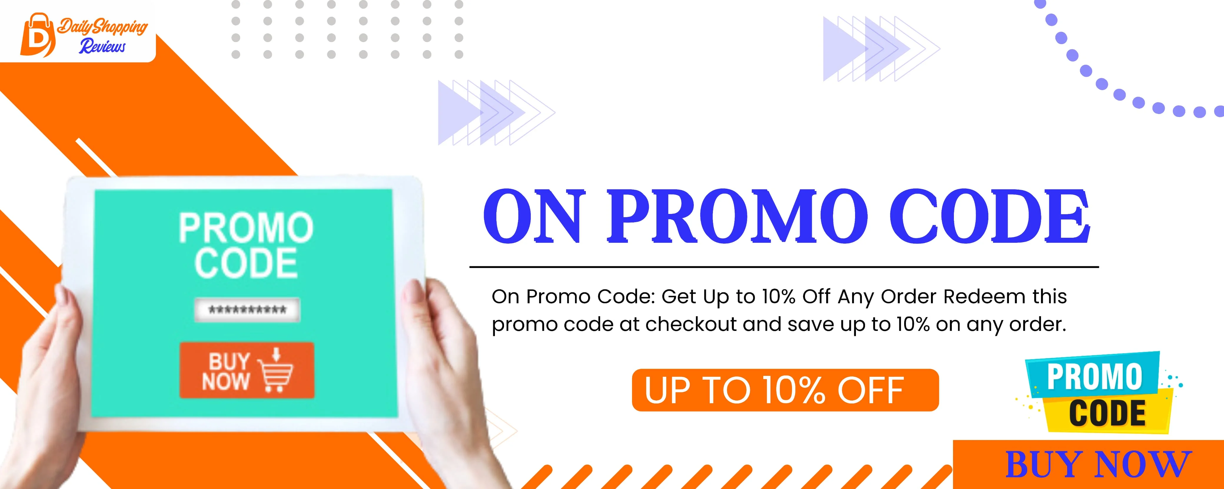 on promo code